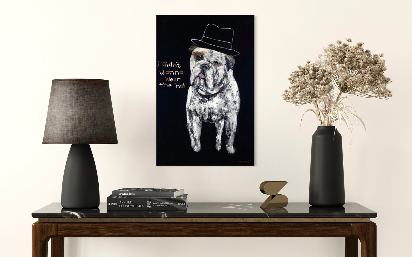 I Didn't Wanna Wear The Hat Art Print