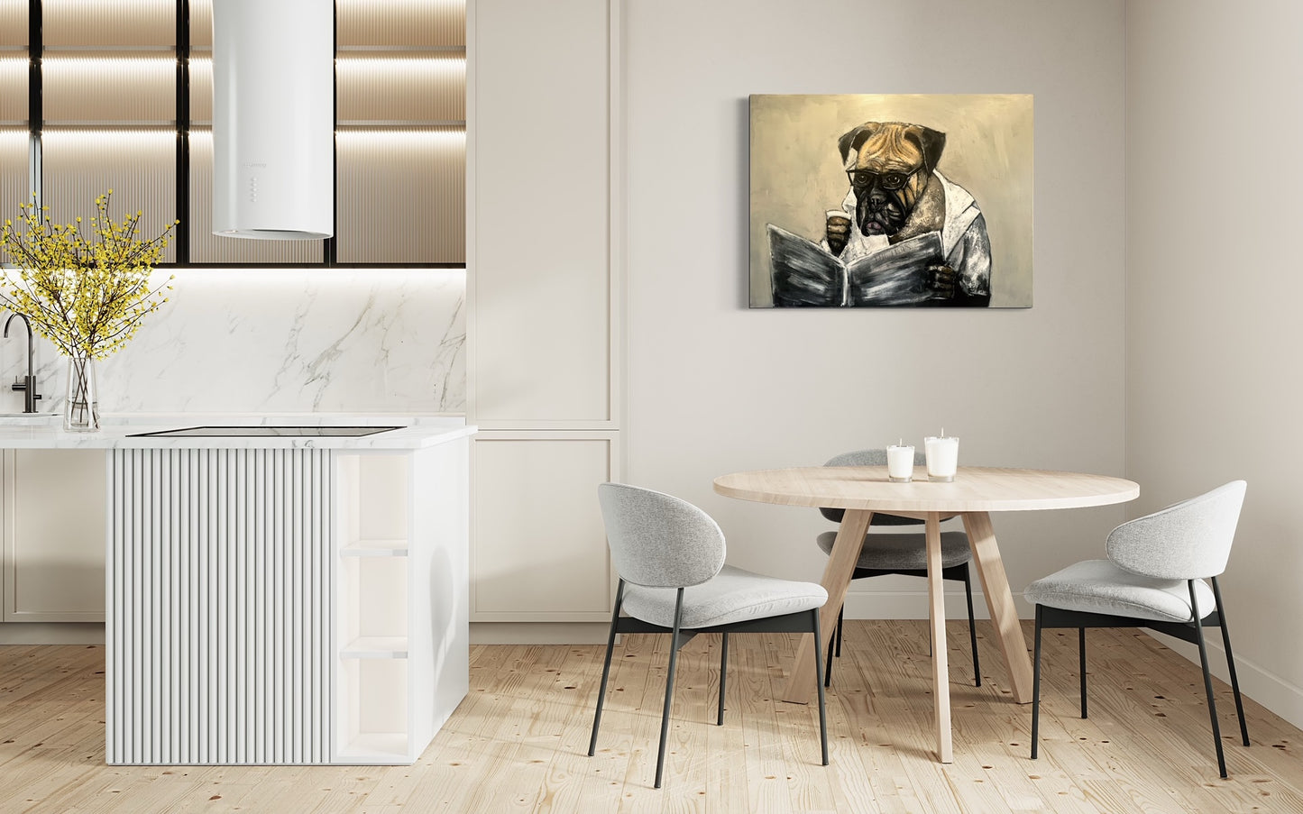 Morning fix Art Print