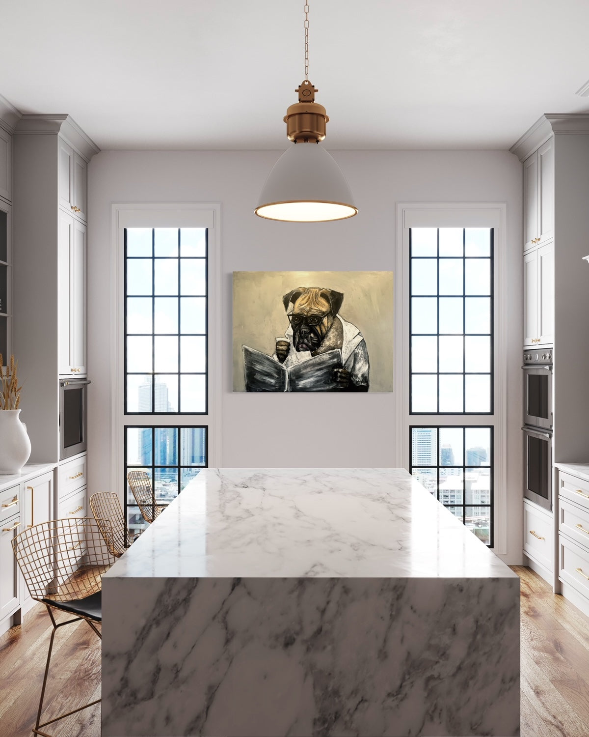 Morning fix Art Print