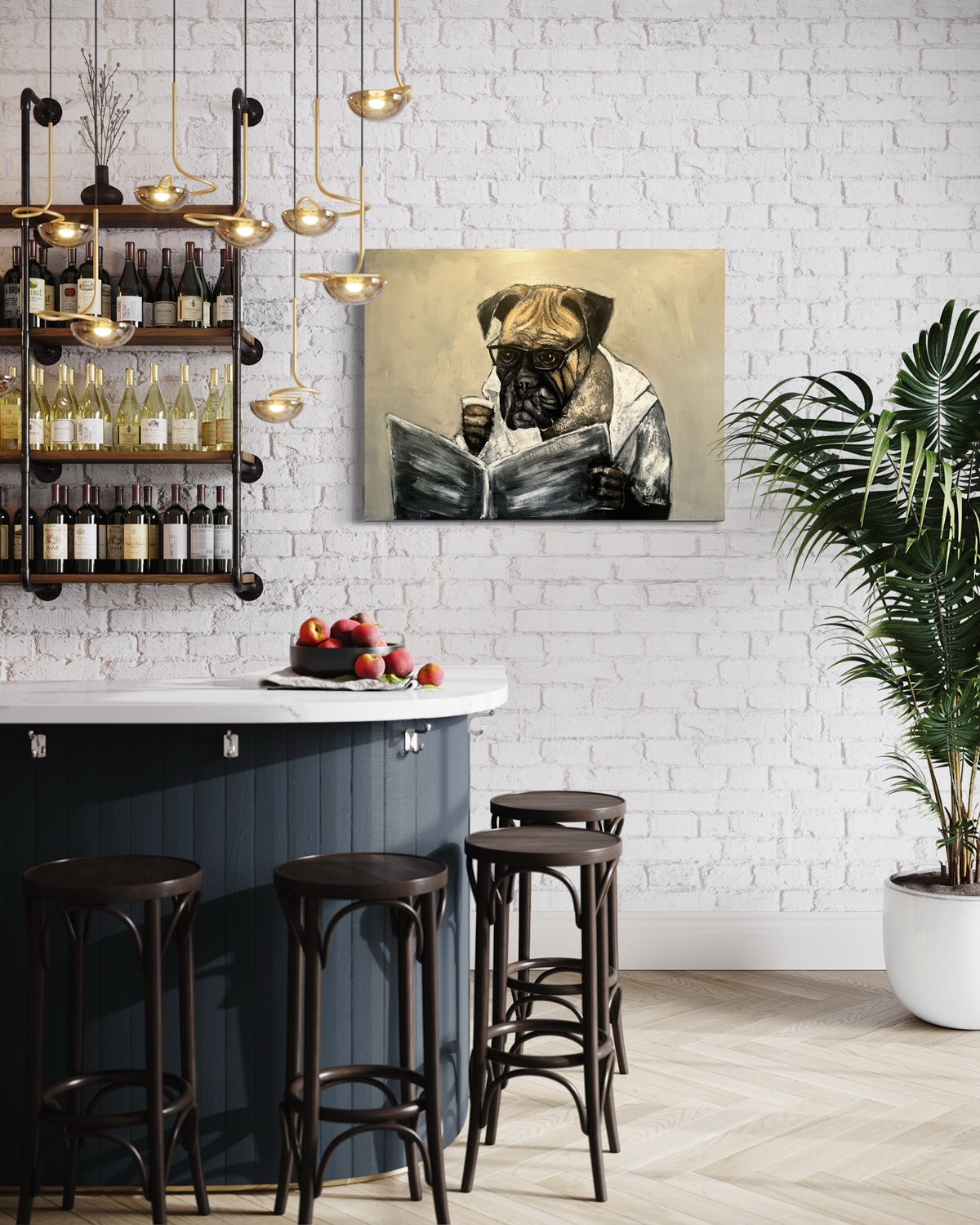 Morning fix Art Print