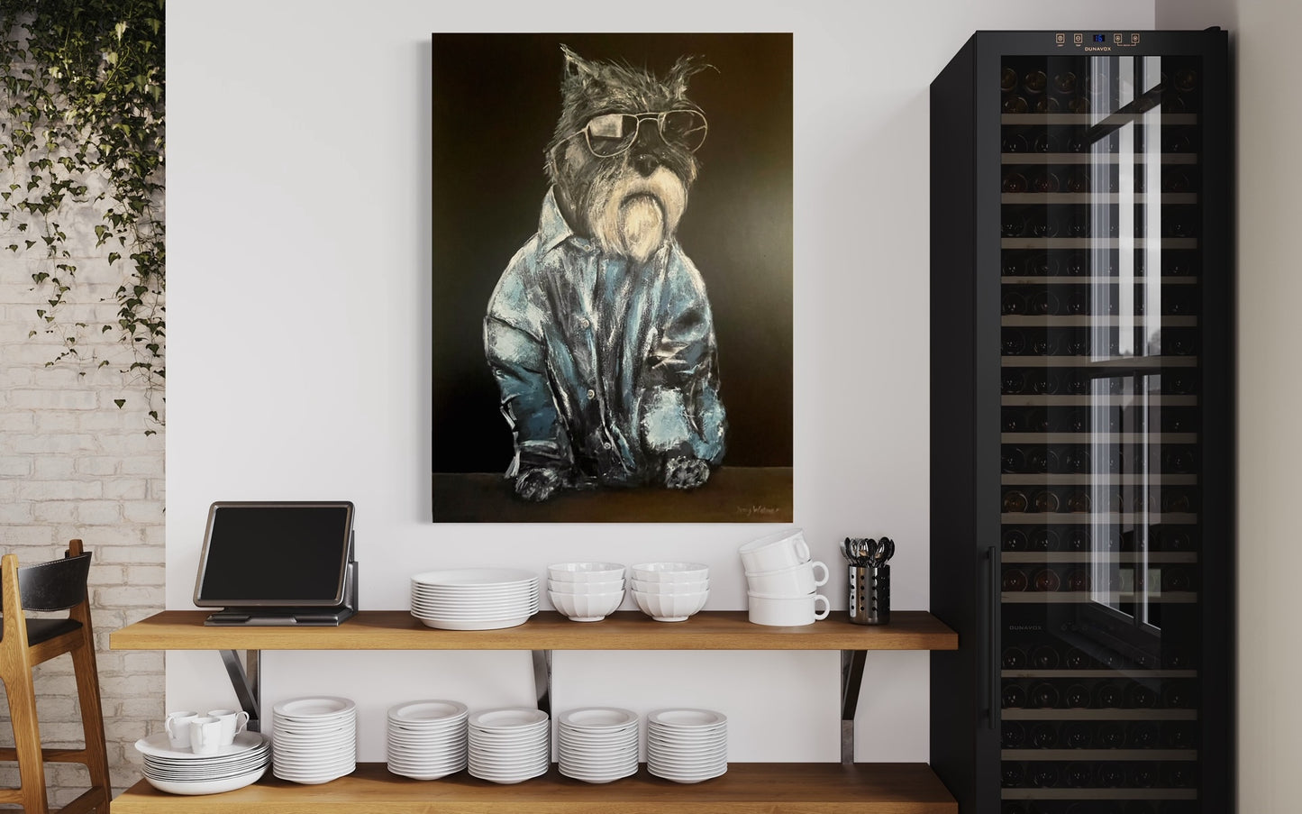 Cool As Art Print