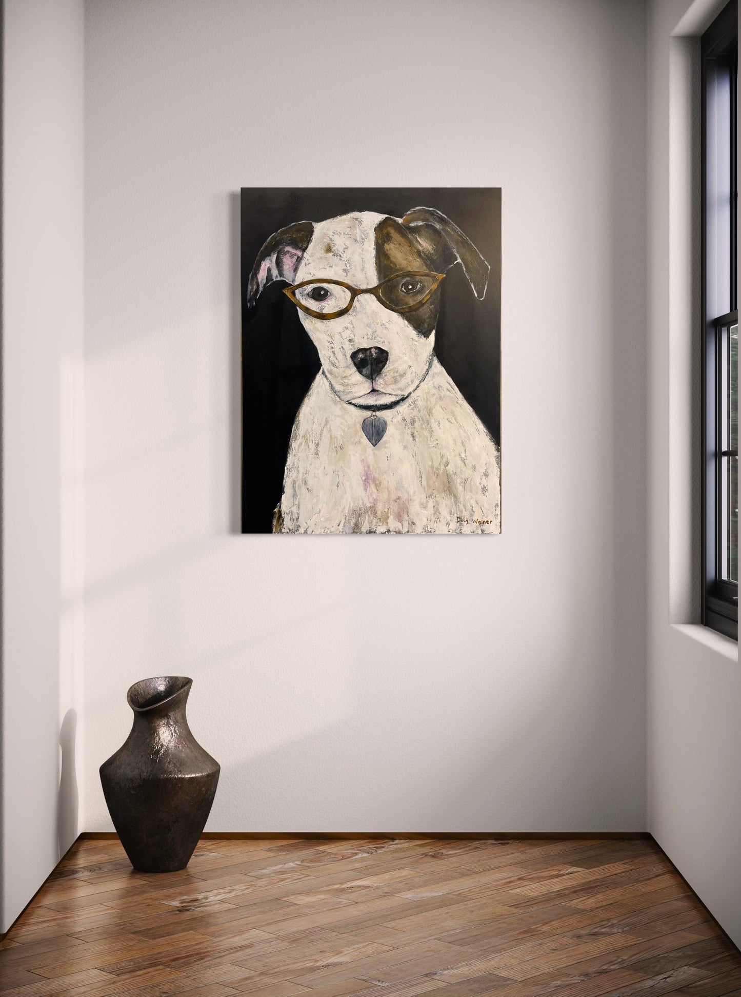 Jack Russel Puppy Art Print