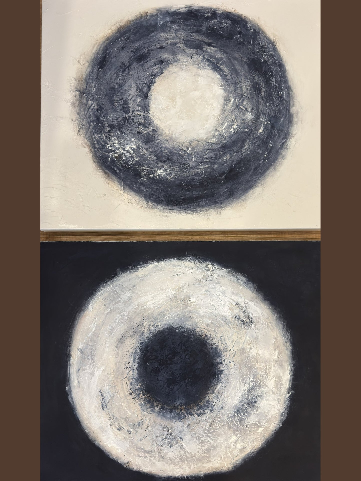 Eclipsed Harmony - set of 2 paintings